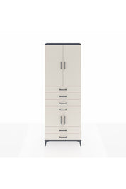 Arges Dolap 4 Raflı 6 Çekmeceli 4 Kapaklı 88x30x243 - S33M223V4A