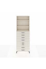 Arges Dolap 4 Raflı 6 Çekmeceli 2 Kapaklı 88x30x243 - S33M224V1A