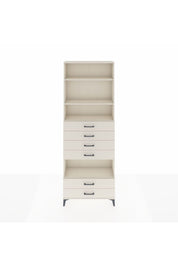 Arges Dolap 4 Raflı 6 Çekmeceli 88x30x243 - S33M226V1A