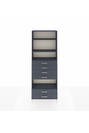 Arges Dolap 4 Raflı 6 Çekmeceli 88x30x243 - S33M226V5A