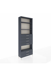 Arges Dolap 4 Raflı 6 Çekmeceli 88x30x243 - S33M226V5A