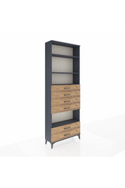 Arges Dolap 4 Raflı 6 Çekmeceli 88x30x243 - S33M226V6A