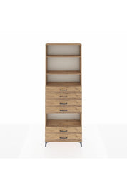 Arges Dolap 4 Raflı 6 Çekmeceli 88x30x243 - S33M226V9A