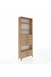 Arges Dolap 4 Raflı 6 Çekmeceli 88x30x243 - S33M226V9A
