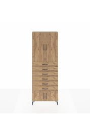 Arges Dolap 3 Raflı 6 Çekmeceli 4 Kapaklı 88x30x243 - S33M227V3A