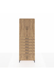 Arges Dolap 3 Raflı 6 Çekmeceli 4 Kapaklı 88x30x243 - S33M227V9A