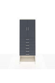 Arges Dolap 3 Raflı 6 Çekmeceli 2 Kapaklı 88x30x243 - S33M229V2A