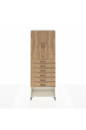 Arges Dolap 3 Raflı 6 Çekmeceli 2 Kapaklı 88x30x243 - S33M229V3A