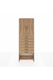 Arges Dolap 3 Raflı 6 Çekmeceli 2 Kapaklı 88x30x243 - S33M229V9A