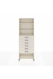 Arges Dolap 3 Raflı 6 Çekmeceli 88x30x243 - S33M230V1A