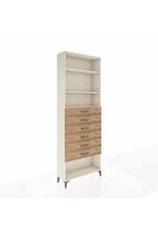 Arges Dolap 3 Raflı 6 Çekmeceli 88x30x243 - S33M230V3A