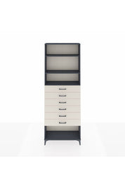 Arges Dolap 3 Raflı 6 Çekmeceli 88x30x243 - S33M230V4A