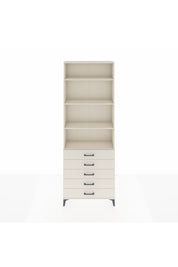 Arges Dolap 4 Raflı 5 Çekmeceli 88x30x243 - S33M232V1A