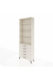 Arges Dolap 4 Raflı 5 Çekmeceli 88x30x243 - S33M232V1A