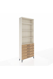 Arges Dolap 4 Raflı 5 Çekmeceli 88x30x243 - S33M232V3A