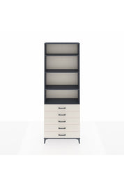 Arges Dolap 4 Raflı 5 Çekmeceli 88x30x243 - S33M232V4A