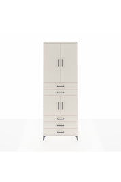 Arges Dolap 4 Raflı 5 Çekmeceli 4 Kapaklı 88x30x243 - S33M233V1A