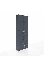 Arges Dolap 4 Raflı 5 Çekmeceli 4 Kapaklı 88x30x243 - S33M233V5A