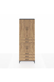 Arges Dolap 4 Raflı 5 Çekmeceli 4 Kapaklı 88x30x243 - S33M233V6A