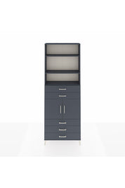 Arges Dolap 4 Raflı 5 Çekmeceli 2 Kapaklı 88x30x243 - S33M234V5A
