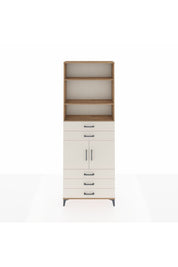 Arges Dolap 4 Raflı 5 Çekmeceli 2 Kapaklı 88x30x243 - S33M234V7A