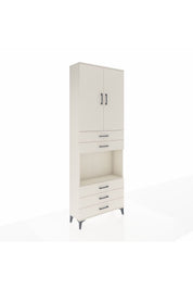 Arges Dolap 4 Raflı 5 Çekmeceli 2 Kapaklı 88x30x243 - S33M235V1A