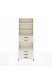 Arges Dolap 4 Raflı 5 Çekmeceli 88x30x243 - S33M236V1A
