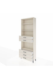 Arges Dolap 4 Raflı 5 Çekmeceli 88x30x243 - S33M236V1A