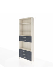 Arges Dolap 4 Raflı 5 Çekmeceli 88x30x243 - S33M236V2A