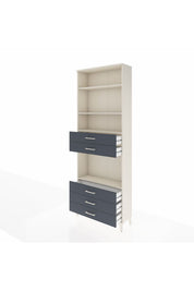 Arges Dolap 4 Raflı 5 Çekmeceli 88x30x243 - S33M236V2A