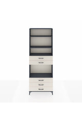 Arges Dolap 4 Raflı 5 Çekmeceli 88x30x243