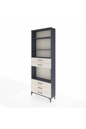 Arges Dolap 4 Raflı 5 Çekmeceli 88x30x243 - S33M236V4A