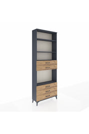 Arges Dolap 4 Raflı 5 Çekmeceli 88x30x243 - S33M236V6A