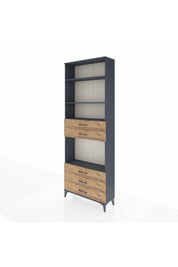 Arges Dolap 4 Raflı 5 Çekmeceli 88x30x243 - S33M236V6A