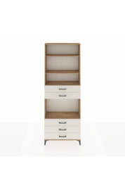 Arges Dolap 4 Raflı 5 Çekmeceli 88x30x243 - S33M236V7A