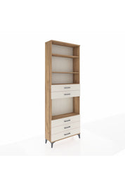 Arges Dolap 4 Raflı 5 Çekmeceli 88x30x243 - S33M236V7A