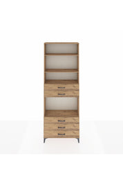 Arges Dolap 4 Raflı 5 Çekmeceli 88x30x243 - S33M236V9A