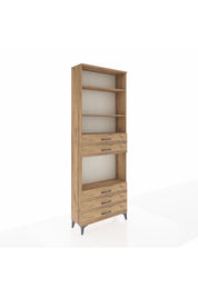 Arges Dolap 4 Raflı 5 Çekmeceli 88x30x243 - S33M236V9A