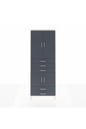 Arges Dolap 4 Raflı 5 Çekmeceli 4 Kapaklı 88x30x243 - S33M237V2A