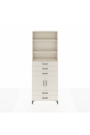 Arges Dolap 4 Raflı 5 Çekmeceli 2 Kapaklı 88x30x243 - S33M238V1A