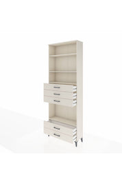 Arges Dolap 4 Raflı 5 Çekmeceli 88x30x243 - S33M240V1A