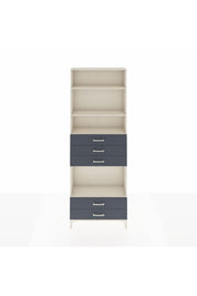 Arges Dolap 4 Raflı 5 Çekmeceli 88x30x243 - S33M240V2A