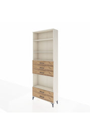 Arges Dolap 4 Raflı 5 Çekmeceli 88x30x243 - S33M240V3A
