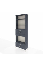 Arges Dolap 4 Raflı 5 Çekmeceli 88x30x243 - S33M240V5A