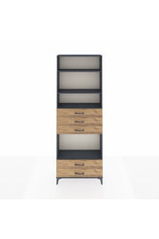 Arges Dolap 4 Raflı 5 Çekmeceli 88x30x243 - S33M240V6A