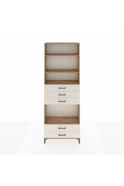 Arges Dolap 4 Raflı 5 Çekmeceli 88x30x243 - S33M240V7A