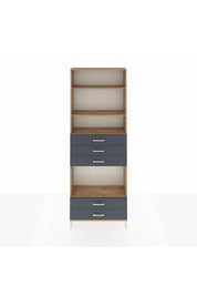 Arges Dolap 4 Raflı 5 Çekmeceli 88x30x243 - S33M240V8A