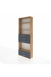 Arges Dolap 4 Raflı 5 Çekmeceli 88x30x243 - S33M240V8A