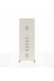Arges Dolap 3 Raflı 5 Çekmeceli 4 Kapaklı 88x30x243 - S33M241V1A