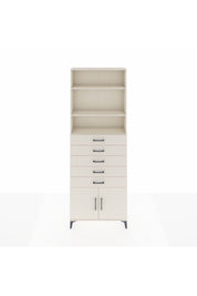 Arges Dolap 3 Raflı 5 Çekmeceli 2 Kapaklı 88x30x243 - S33M242V1A
